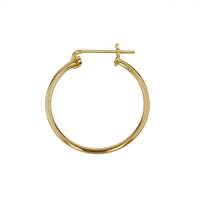 GF 20x1.3mm Round Click Hoop Earring