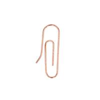 14KR 25x6mm Paper Clip Earwire Earring