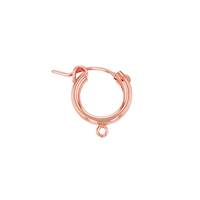 R- GF 12X2MM HOOP FLEX EARRING WITH 1 RING