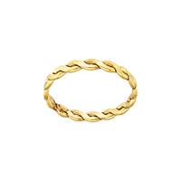 GF Size6 2.4mm Thick Woven Ring