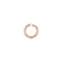 14KR 3.0mm Rose Gold Open Jump Ring 0.5mm Thick