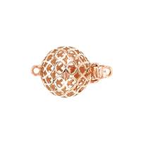 14KR 10mm Filigree Ball Clasp