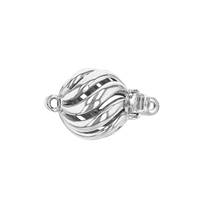 14KW 10mm Spiral Ball Clasp