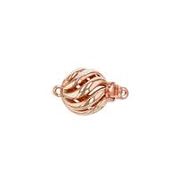 14KR 6mm Spiral Ball Clasp