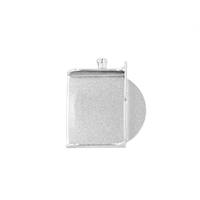 SS 14mm Box Clasp Shell