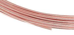 Rose Gold Filled 24 Gauge Medium Wire 0.5mm (0.02 Inches)