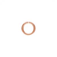 14KR 5mm Rose Gold Open Jump Ring 0.76mm Thick