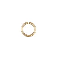 14KY 3.5mm Open Jump Ring 0.9mm Thick