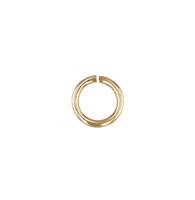 14KY 3.5mm Open Jump Ring 0.9mm Thick
