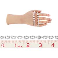 SS 8.7mm Chain Width Puffed Mariner Chain