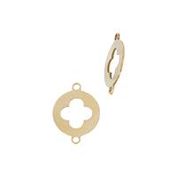 GF 8.3X11.3MM Clover Coin Connector