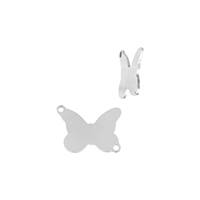 SS 8.2X6.6MM Solid Butterfly Connector