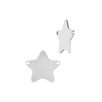 SS 7.7X6.8MM Solid Star Connector