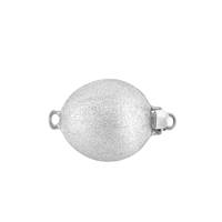 14KW 10mm Matte Bead Clasp