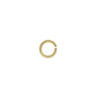 14KY 4.5mm Open Jump Ring 0.63mm Thick