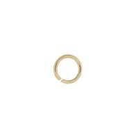 14KY 5.0mm Open Jump Ring 0.63mm Thick