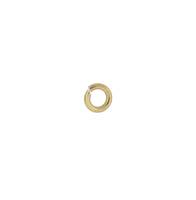 14KY 3.5mm Open Jump Ring 0.76mm Thick