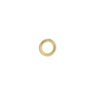14KY 4.5mm Open Jump Ring 0.76mm Thick