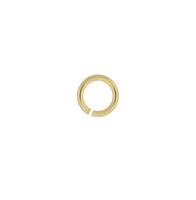 14KY 5.5mm Open Jump Ring 0.76mm Thick