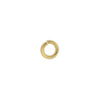 14KY 4.5mm Open Jump Ring 0.9mm Thick