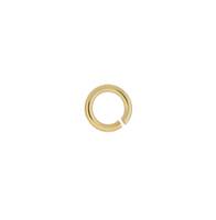 14KY 5mm Open Jump Ring 0.9mm Thick