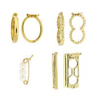 14K Pearl Shorteners