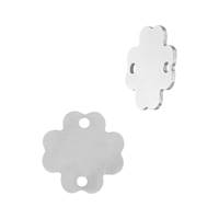 Sterling Silver Clover Connector