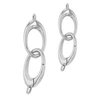 Sterling Silver Interlock Clasp