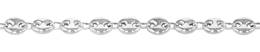 Sterling Silver Puffed Mariner Chain