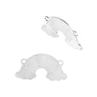 Sterling Silver Rainbow Connector