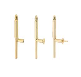 14K Tuxedo Stud Cufflink Back