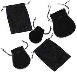 Drawstring Velvet Pouches