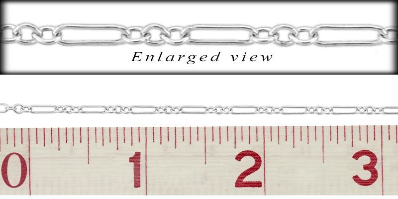 SS Long And Short Cable Chain