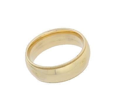 14KY 7MM RING SIZE 5.5