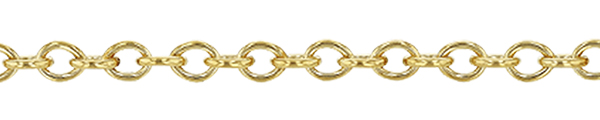GF 1.10mm Chain Width Round Cable Chain