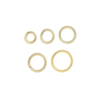 GF 5X1.0mm 1.0mm Thick Open Jumpring