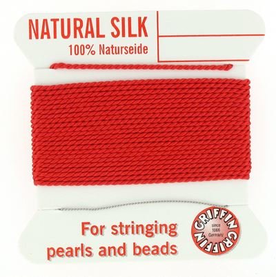 2 Coral Griffin Silk Cord 0.45mm