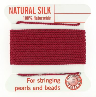 1 Garnet Griffin Silk Cord 0.35mm