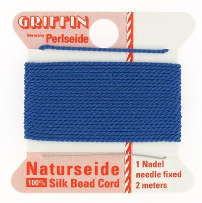 1 Blue Griffin Silk Cord 0.35mm