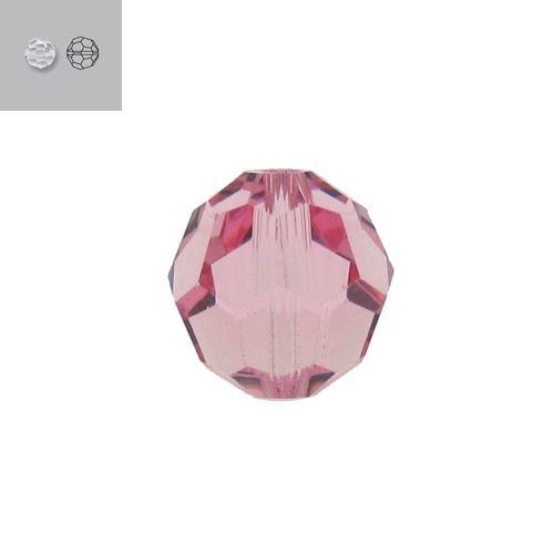 8MM LIGHT ROSE 5000 SWAROVSKI BEAD