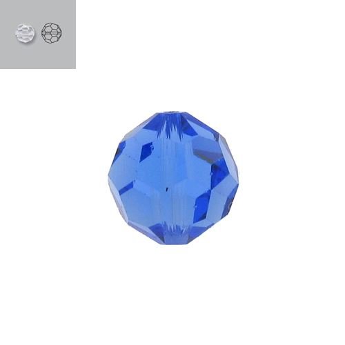 8MM SAPPHIRE 5000 SWAROVSKI BEAD