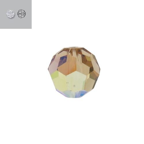 6MM LIGHT COLORADO TOPAZ AURORE BOREALE 5000 SWAROVSKI BEAD