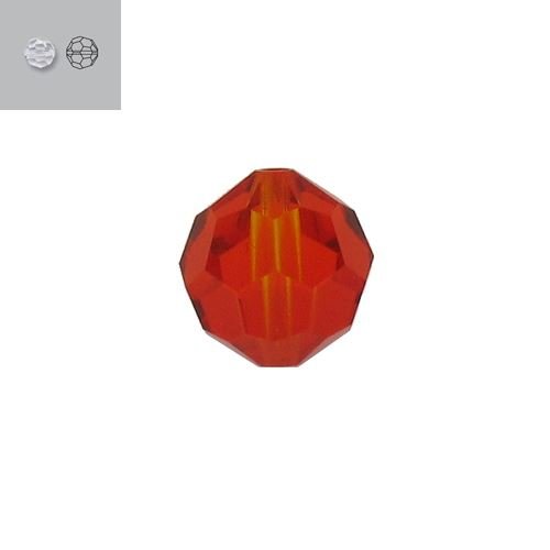 6MM FIRE OPAL 5000 SWAROVSKI BEAD