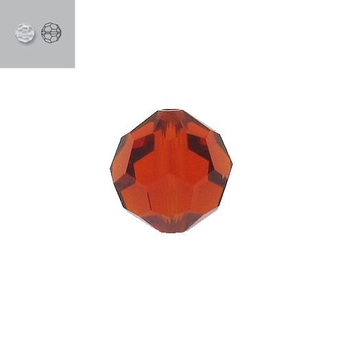 6MM INDIAN RED 5000 SWAROVSKI BEAD