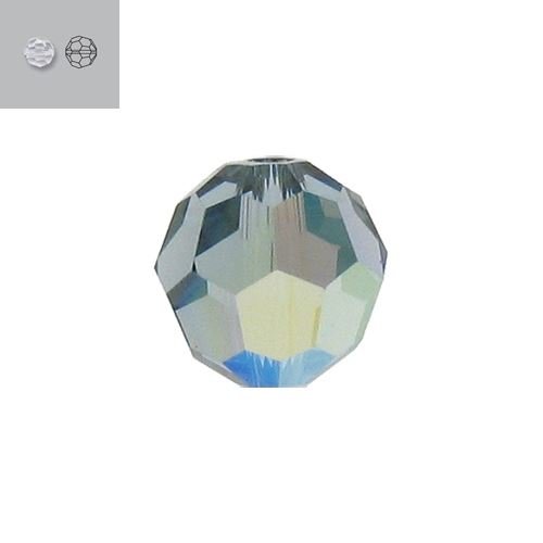 4mm Indian Sapphire Aurore Boreale 5000 Swarovski Bead