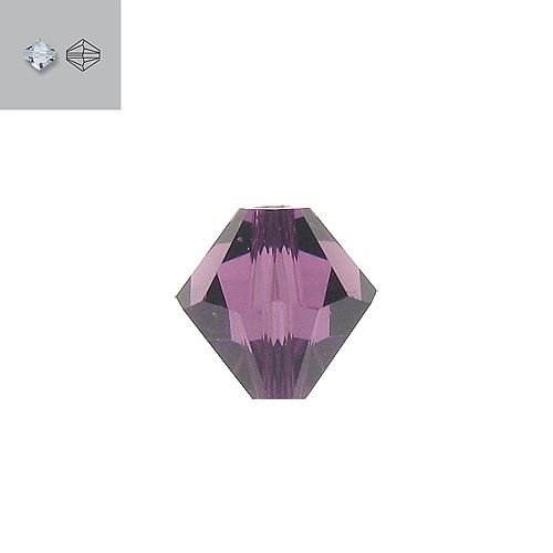 3MM AMETHYST 5328 SWAROVSKI BEAD