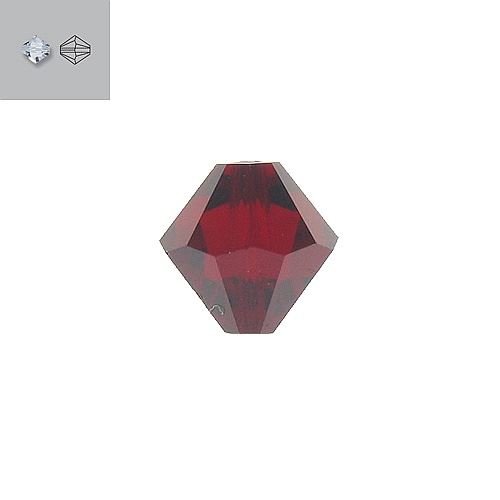 3mm Siam 5328 Swarovski Bead