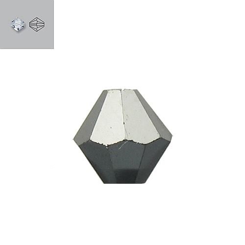 3mm Jet Hematite 5328 Swarovski Bead