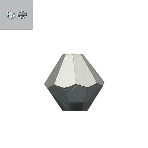 3MM JET HEMATITE 5328 SWAROVSKI BEAD