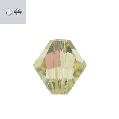 4MM JONQUIL AURORE BOREALE 5328 SWAROVSKI BEAD